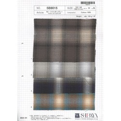 シングル専門 SB8015 40/-ツインオンブレー | 柴屋 | テキスタイルネット