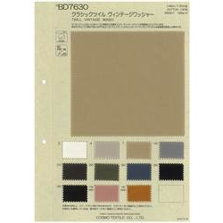 BD7630 クラシックツイル ヴィンテージワッシャー