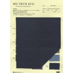 M-7006 MU-TECH ECO　水系アクリルコーティング　C0撥水加工　タスランタッサー