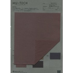 MU00001 MU-TECH　割繊糸×ストレッチ　ツイル