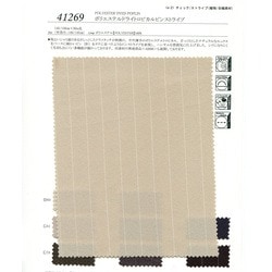 41269 ポリエステルドライトロピカルピンストライプ | TNC