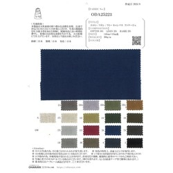 ODA25223 コットンリネンラミーキャンバス ドラムダイ