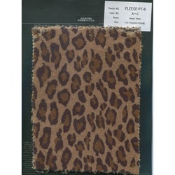 FLEECE-PT-6 classic fleece レオパード柄プリント