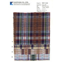 希少【ISSEY MIYAKE】リネン混/マドラス チェック/サッカー JKT 希少【ISSEY MIYAKE】リネン混/マドラス チェック/サッカー JKT 希少