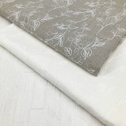 ON037 60/1リネン刺繍 4inch forest