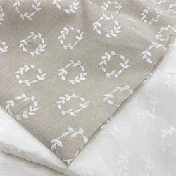 【涼の音様オーダー専用ページ】リネン刺繍 ON018 60/1リネン刺繍 6inch Strings | 小原屋繊維 | テキスタイルネット