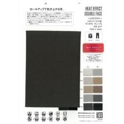 UA03441 HEAT EFFECT DOUBLE FACE / ロールアップで気分上がる冬