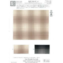 KKW2064-W-3 先染１／８０エコマナードボイル新商品
