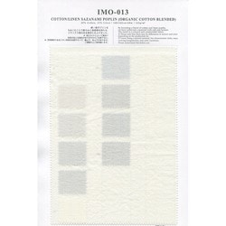 IMO-013 綿麻　50強撚　ポプリン　ウォッシュタンブラー