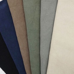 ODA25315 コットン20/2　強撚× リネン25/1　Twill　Drum dyed