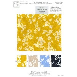 KCP808MW-K-529 綿80ローンミラクルウェーブプリント