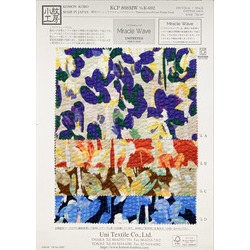 KCP808MW-K-692 綿80ローンミラクルウェーブプリント