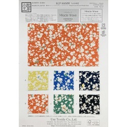 KCP808MW-6-662 綿80ローンミラクルウェーブプリント