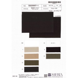 SB2000T-1 高密度チノクロス