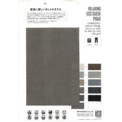 VA85520 RELAXING ECO SUEDE PIQUE / 環境に優しいおしゃれをする