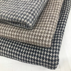 OF7258 ふっくら太番手クラシカルリネンウール千鳥