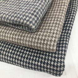 OF7258 ふっくら太番手クラシカルリネンウール千鳥