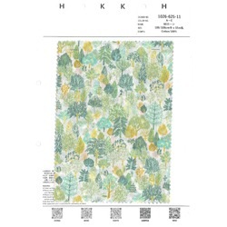 1026-625-11 北欧風　ナチュラル柄　60ローン