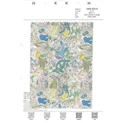 1026-625-8 北欧風　花がらプリント　60ローン