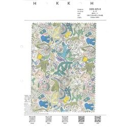 1026-625-8 北欧風　花がらプリント　60ローン