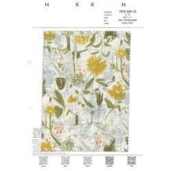 7026-600-10 北欧風　スケッチフラワー　60ローン