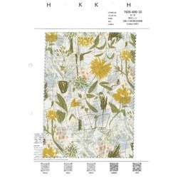 7026-600-10 北欧風　スケッチフラワー　60ローン