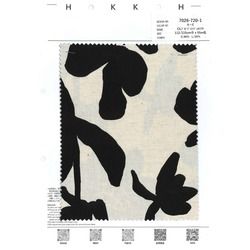 7026-720-1 北欧風　シンプルで大胆な花がら　CLブロードエンジェルソフト [メーターカット]