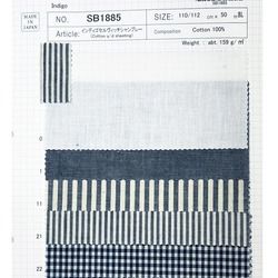 SB1885 2025BFCM-40　インディゴセルヴィッチシャンブレー　40％OFF
