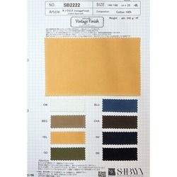 SB2222 2025BFCM-50　チノクロス ヴィンテージフィニッシュ　50％OFF