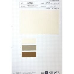 SB7691 2025BFCM-60　ミリタリーライトモールスキン　60％OFF