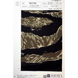 SB7709 2025BFCM-60　リップライガー迷彩　ドビークロス　60％OFF [メーターカット]