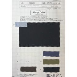 SB8540 2025BFCM-50　コットンリネンライトポプリン VintageFinish　50％OFF