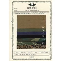 RM-0002 トロピカル コンバット リップストップ 180ｇ/㎡