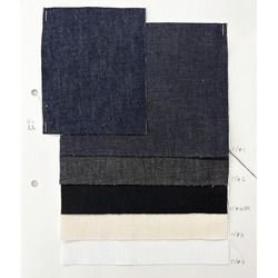 YMD-024 YMD-024　6ozムラ糸オーガニックコットンデニム　GOTS取得 [メーターカット]