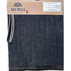 AOI-125-OG-ST-SV 12.5oz オーガニックCOTTONストレッチセルビッチデニム