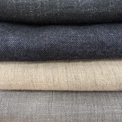OFI1001 メランジ調リネンウールツイル [メーターカット]