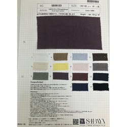 SB36123 1/60リネンキャンバスＧrungeSulfurdyed