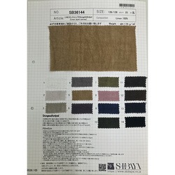 SB36144 1/40リネンキャンバスＧrungeSulfurdyed
