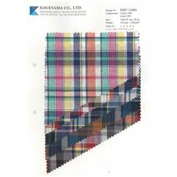 KMC-11695 コットンリネンマドラスチェック