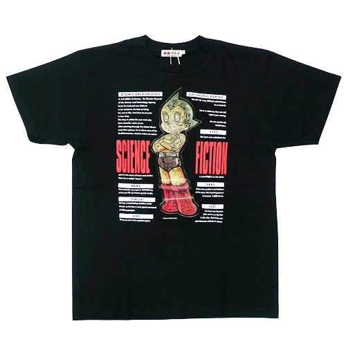 アトム Tシャツ メカニック2003(ブラック)ジュニア【10営業日以内に
