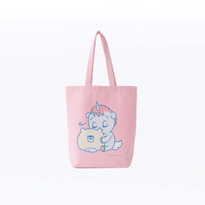 こまりくま×手塚ワールド】トートバッグ（安心ユニコ） | ファッション