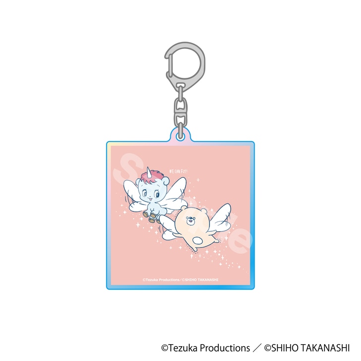 New❁︎高純度アクリル オーロラリンゴチャーム なつかしかっ