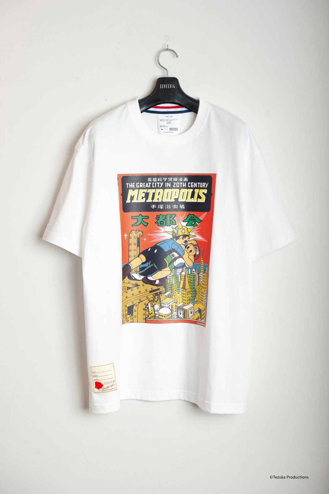 TEZUKA WORLDSEVESKIG S/SL Tee Ver.ȥݥꥹ WHITE