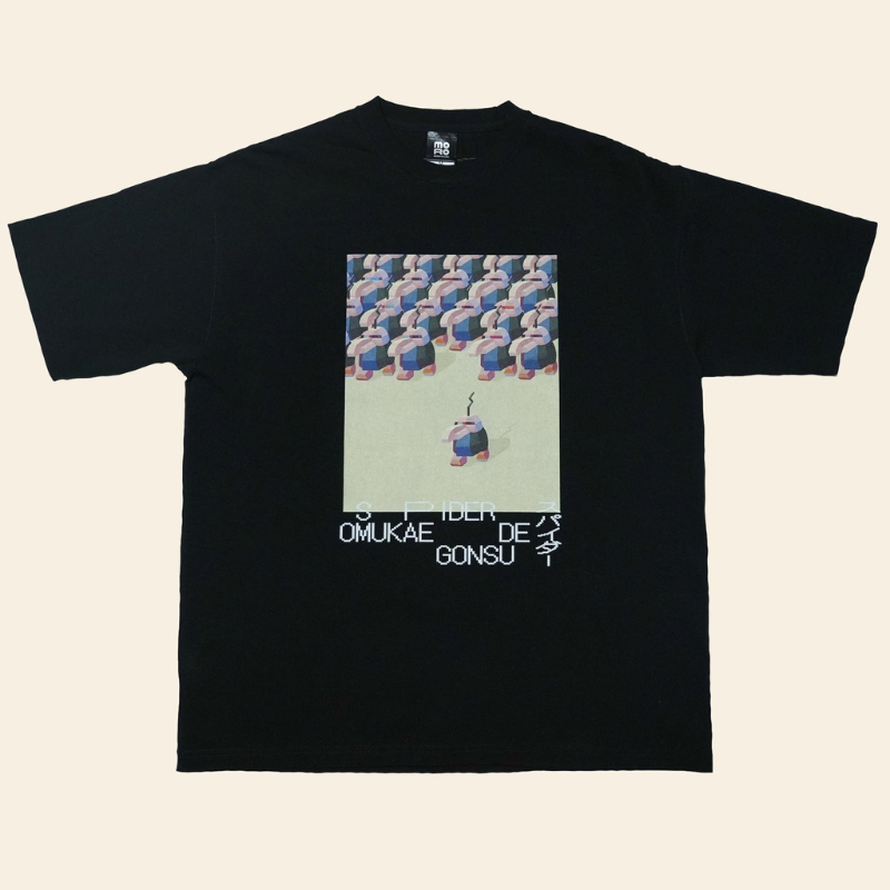 M/TAG Box T-shirts "Spider" feat.MonkeyDesign