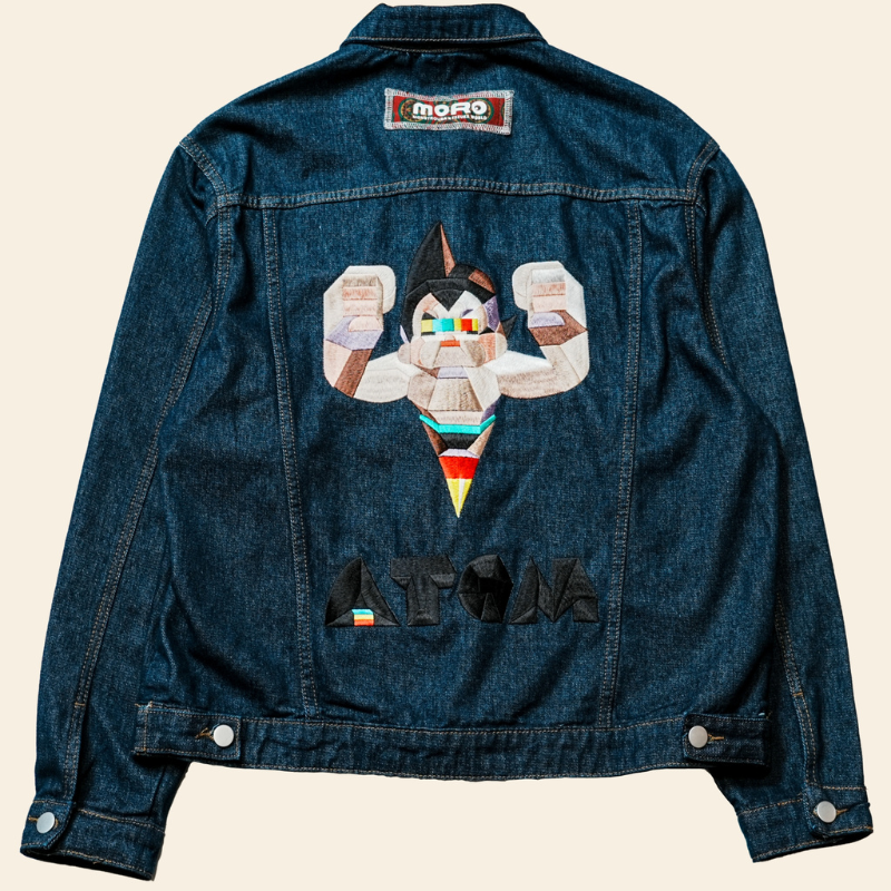 Spectrum Shishu Denim JKT "ATOM" feat.MonkeyDesign��S.Blue��