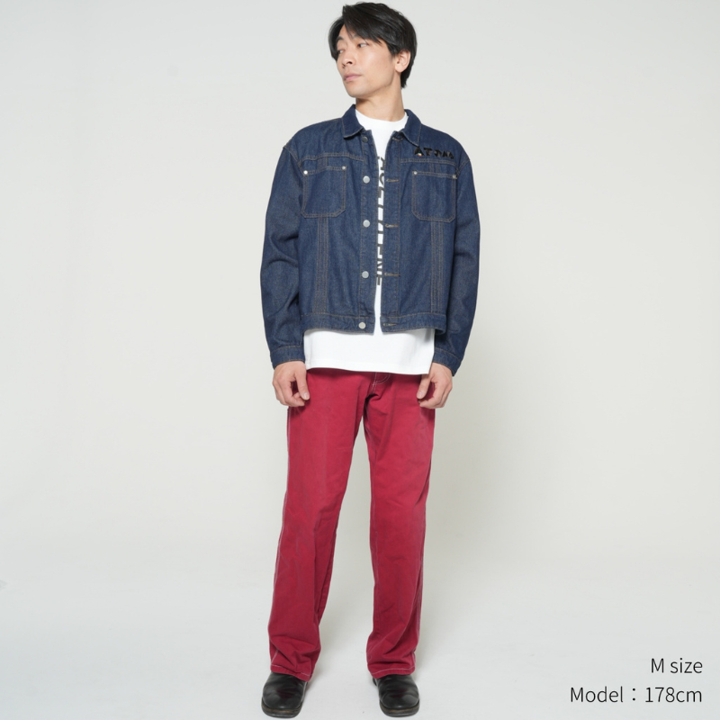 Spectrum Shishu Denim JKT "ATOM" feat.MonkeyDesign��S.Blue��