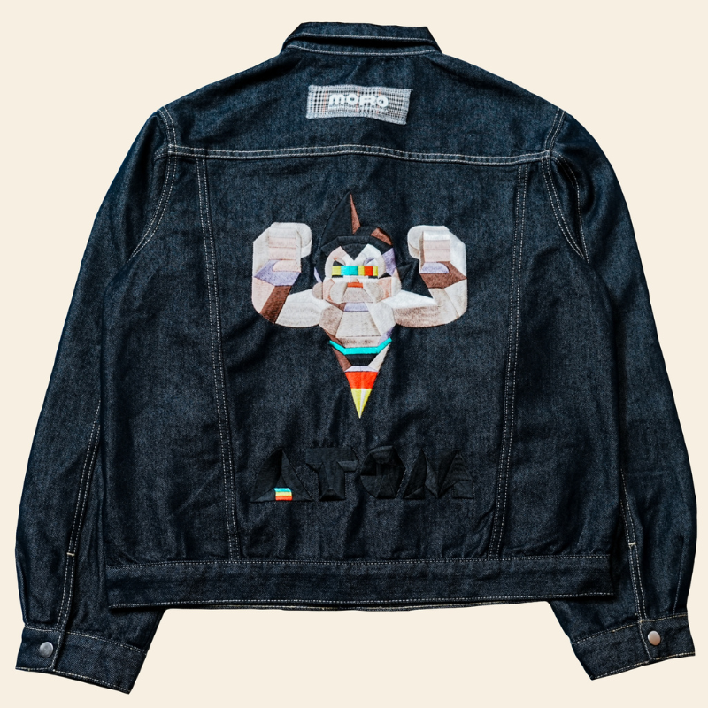 Spectrum Shishu Denim JKT "ATOM" feat.MonkeyDesign��D.Navy��