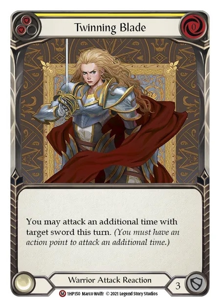 【EN】[Warrior] Twinning Blade 「M」〔1HP150〕