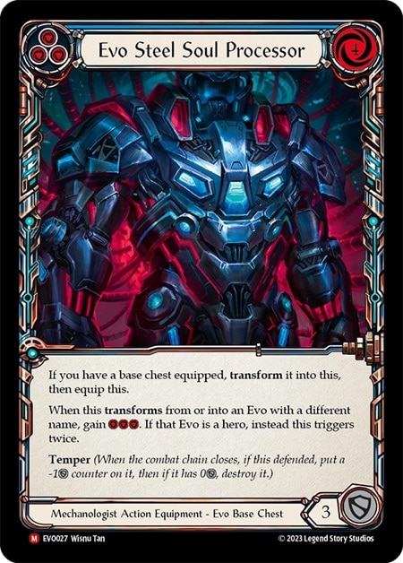 【EN】[Mechanologist] Evo Steel Soul Processor 「M」〔EVO027〕