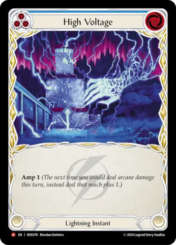 【EN】[Lightning] High Voltage/高圧電流 (青)「M」〔ROS078〕